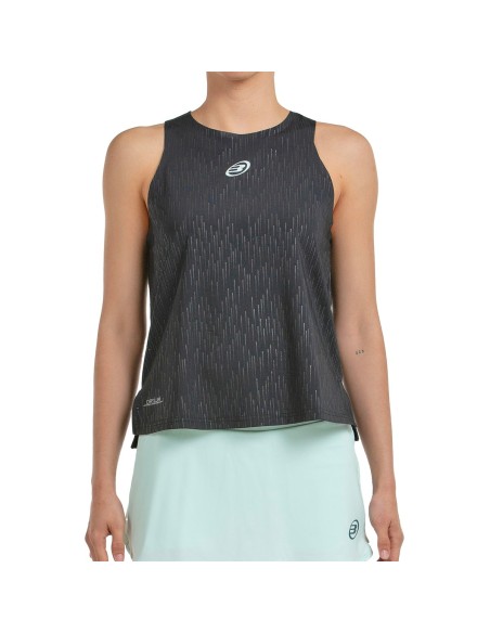 BULLPADEL WOMEN'S SLEEVELESS T-SHIRT ABURE 066 AQUA GREEN | Ofertas de padel