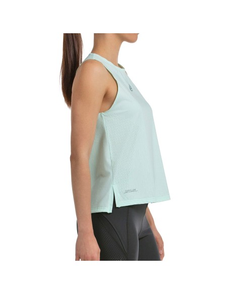 CAMISETA SIN MANGAS BULLPADEL MUJER ABURE 066 VERDE AGUA | Ofertas de pádel