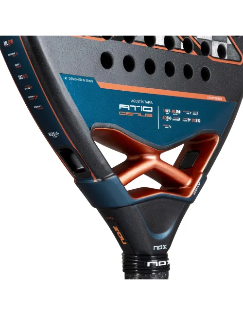 Nox AT10 Genius Attack 18K Alum By Agustín Tapia 2025 | Ofertas de pádel