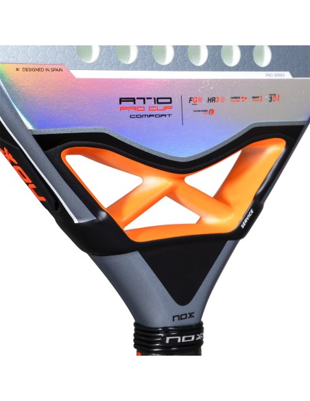 RAQUETE NOX AT10 PRO CUP COMFORT DE AGUSTIN TAPIA PAT10PCC25 | Ofertas de padel