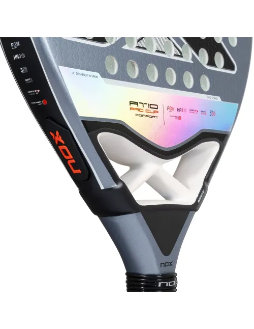 NOX AT10 PRO CUP COMFORT RACQUET BY AGUSTIN TAPIA PAT10PCC25 | Ofertas de padel
