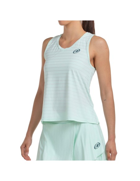 CAMISETA TIRANTES BULLPADEL MUJER ADIES 266 VERDE AGUA | Ofertas de pádel