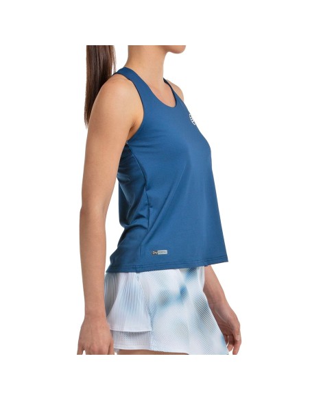 BULLPADEL WOMEN'S STRAPLESS T-SHIRT DACA 073 LIGHT BLUE | Ofertas de padel