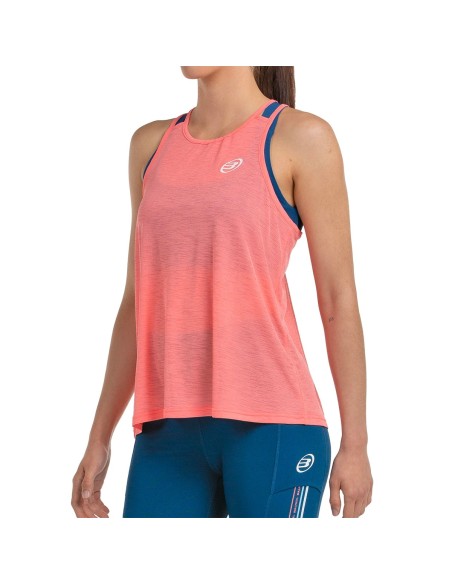 CAMISETA TIRANTES BULLPADEL MUJER DALENA 711 CHICLE | Ofertas de padel