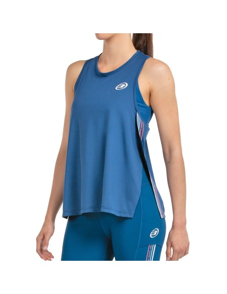 CAMISETA TIRANTES BULLPADEL MUJER DURANTA 073 AZUL CLARO | Ofertas de pádel