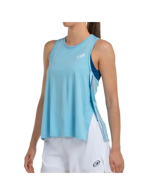 CAMISETA TIRANTES BULLPADEL MUJER DURANTA 073 AZUL CLARO | Ofertas de pádel