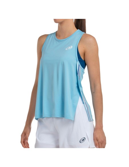 CAMISETA TIRANTES BULLPADEL MUJER DURANTA 073 AZUL CLARO | Ofertas de pádel