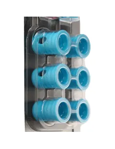 Blister (4 Uds) Antivibrador Ease Vibe Bullpadel Azul Celeste