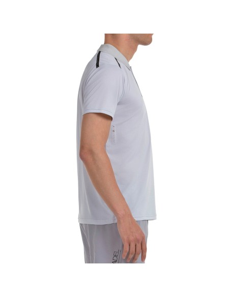 POLO BULLPADEL MIRAC 090 GRIS PERLA | Ofertas de padel