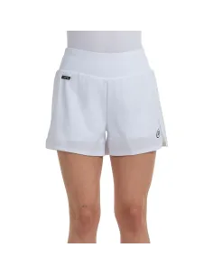 SHORT POLYESTER BULLPADEL FEMME DICTIO 031 INK BLUE