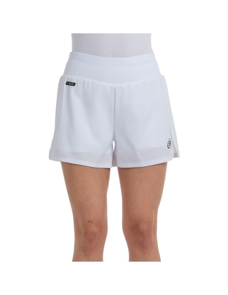 SHORT POLIESTER BULLPADEL MUJER DICTIO 031 AZUL TINTA | Ofertas de padel
