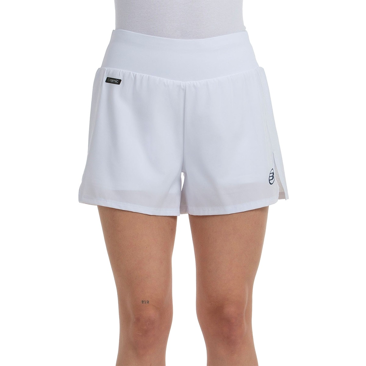 Short Poliéster Bullpadel Mujer Dictio Talla S, White