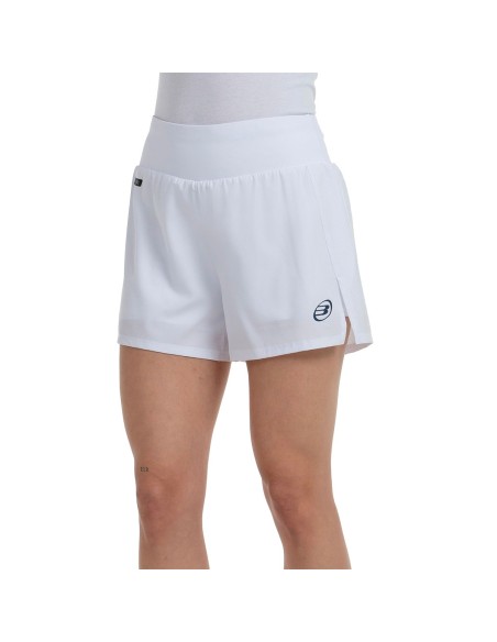 SHORT POLIESTER BULLPADEL MUJER DICTIO 031 AZUL TINTA | Ofertas de padel