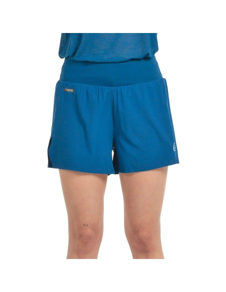 SHORT POLIÉSTER BULLPADEL MULHER DICTIO 031 AZUL TINTA | Ofertas de padel