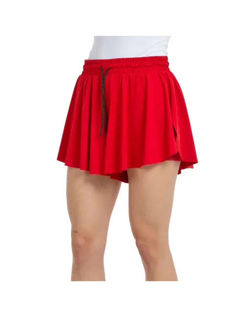 SHORT POLIESTER BULLPADEL MUJER ELECTRA 069 CEREZA | Ofertas de pádel