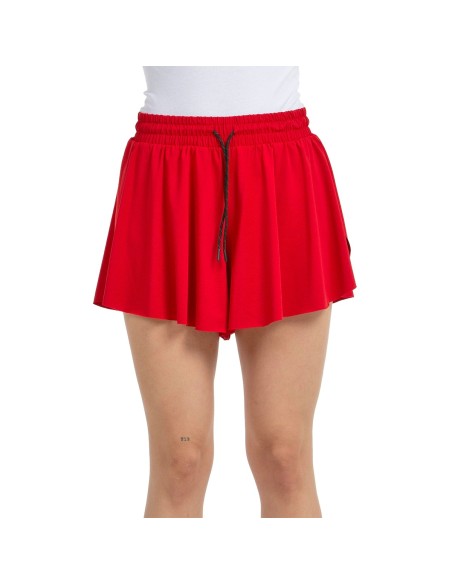 PANTALONCINI POLIESTERE BULLPADEL DONNA ELECTRA 069 CHERRY |Padel offers