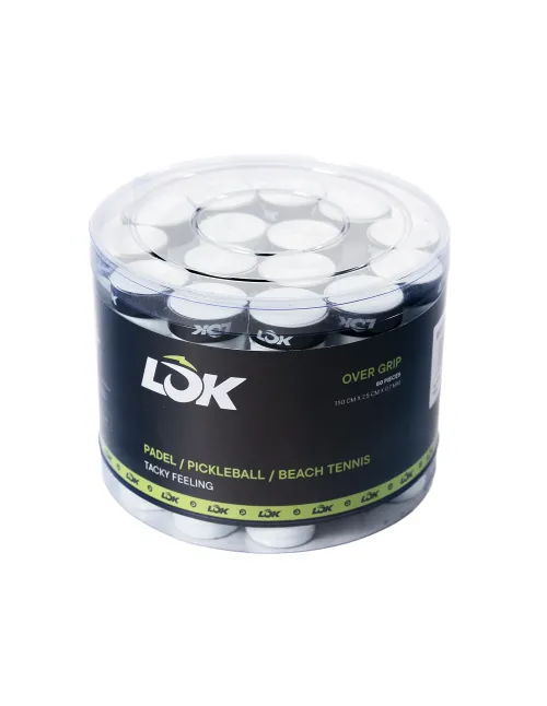 CUBO LOK DE OVERGRIPS x60 WHITE AC1TA0WH White | Ofertas de padel