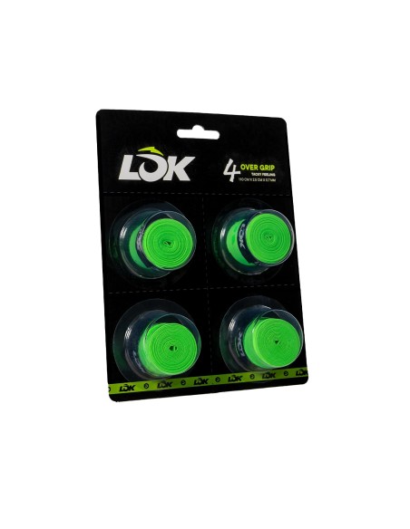 Blister Overgrip X4 Lok Green | Ofertas de padel