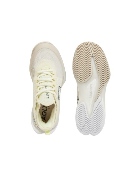 Lacoste Ag-Lt Lite 48F098 Ai9 Beige Mujer | Ofertas de padel