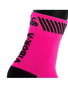 Calzini Vibor-A Kait Media Caña Rosa/Nero |Padel offers 2