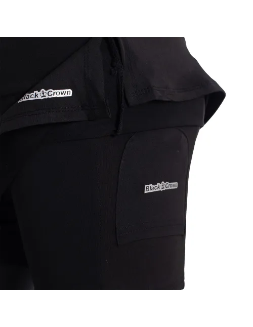 Falda Black Crown Maya | Ofertas de pádel