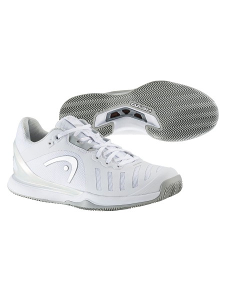 HEAD ZAPATILLAS SPRINT 3.0 LTD CLAY WOMEN 274902 WHGR MUJER | Ofertas de padel