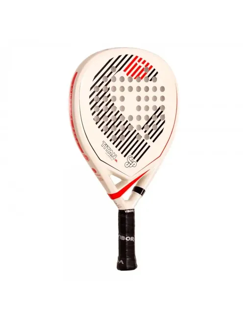 PALA VIBOR-A TITAN JUNIOR CLASSIC WHITE A003680 |Padel offers