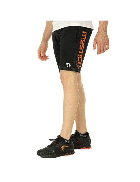 Short Mystic Ss24 Preto | Ofertas de padel