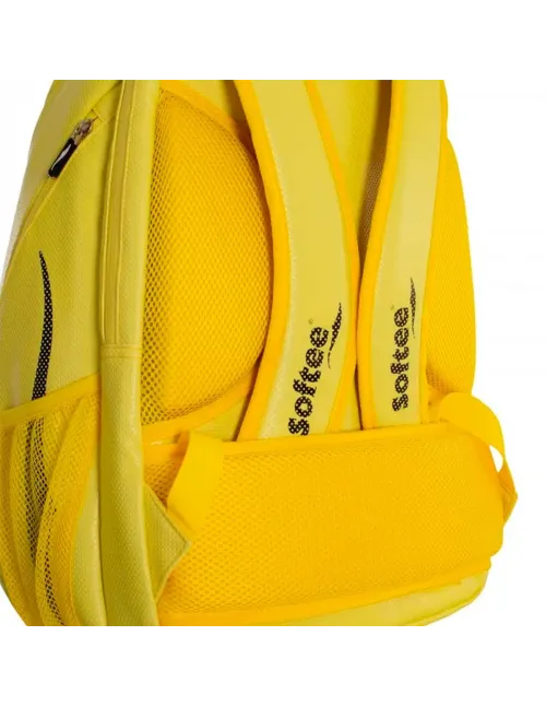 Mochila Softee Car Amarillo | Ofertas de pádel
