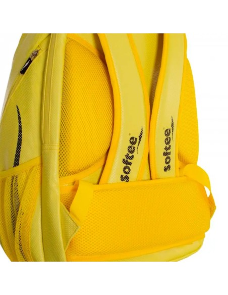 Mochila Softee Car Amarillo | Ofertas de pádel