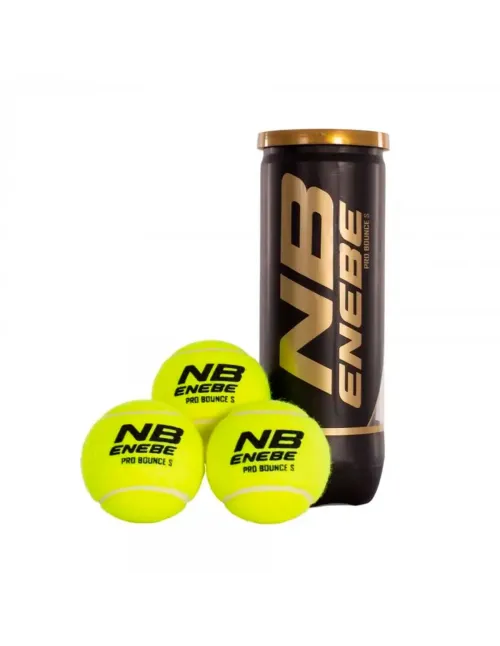 Set Of 3 Enebe Pro Bounce S Padel Balls A000511 | Ofertas de padel