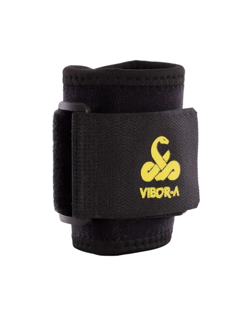 Muñequera Neopreno Vibor-A Negro | Ofertas de pádel