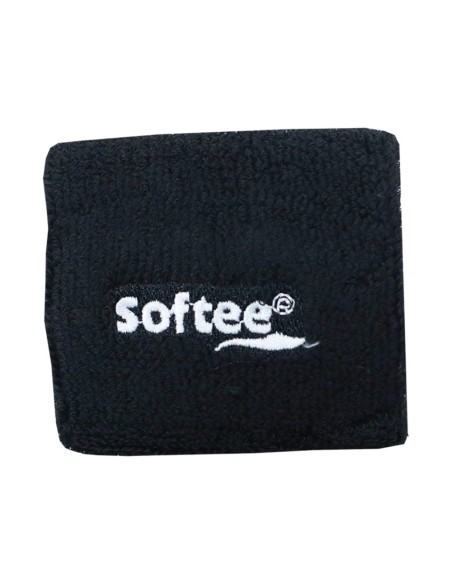 Muñequera Normal Softee 24202.001.1 Negro | Ofertas de pádel