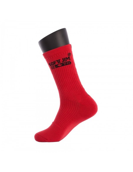 CALCETINES SOFTJIM PREMIUM ROJO/NEGRO 40500.A26 |Padel offers
