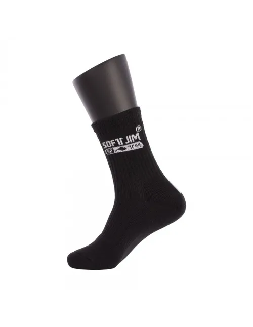 Calcetines Softjim Premium Negro/Blanco | Ofertas de pádel