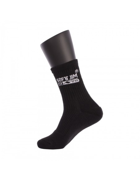 Calcetines Softjim Premium Negro/Blanco | Ofertas de pádel