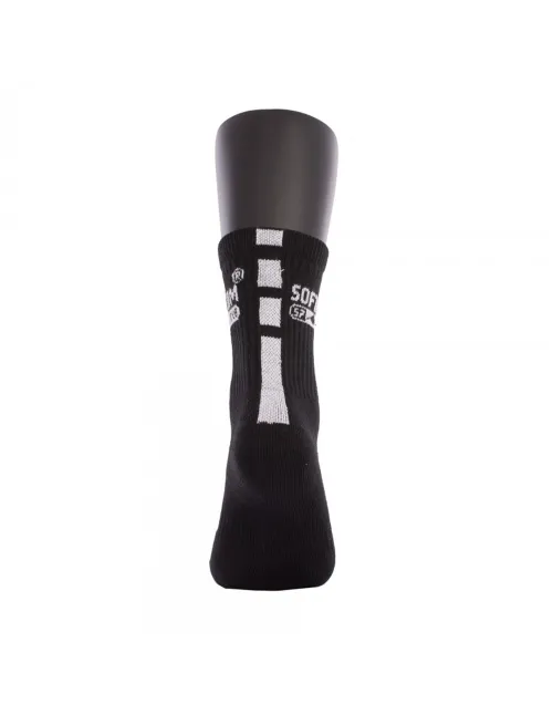 Calcetines Softjim Premium Negro/Blanco | Ofertas de pádel
