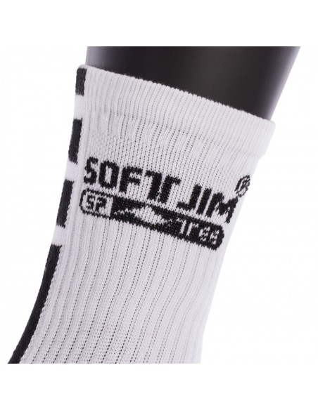 Calcetines Softjim Premium Blanco/Negro | Ofertas de pádel