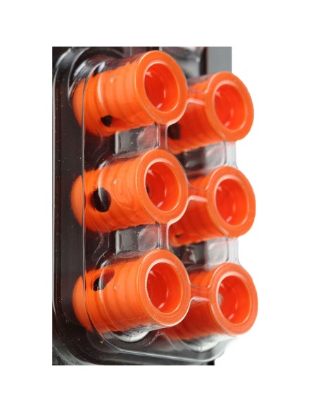 Blíster (4 UDS) Antivibrador Ease Vibe Bullpadel Naranja | Ofertas de pádel