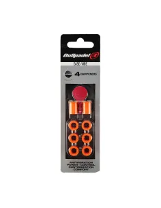 Blister (4 Stk) Antivibrator Bullpadel Ease Vibe Orange