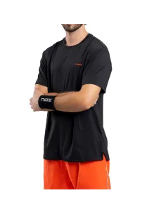 T-SHIRT NOX TEAM REGULAR NERO T24HCATRBL |Padel offers 2