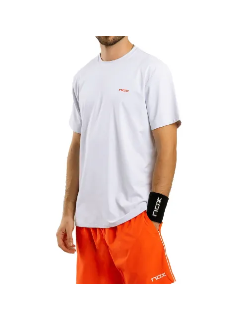 Camiseta Nox Team Regular Branca | Ofertas de padel