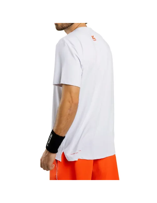 Camiseta Nox Team Regular Branca | Ofertas de padel