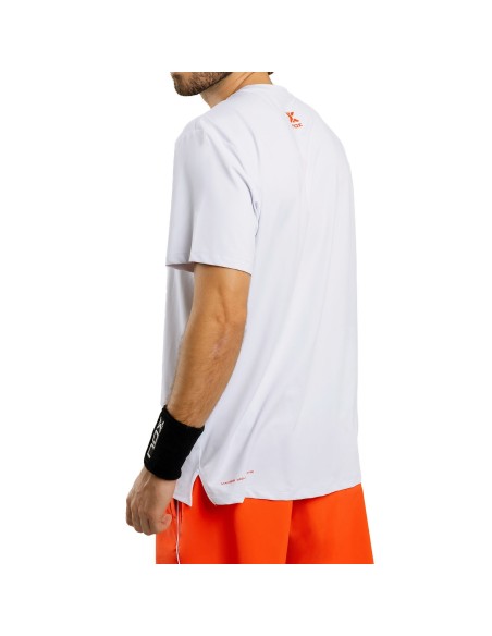 Camiseta Nox Team Regular Branca | Ofertas de padel