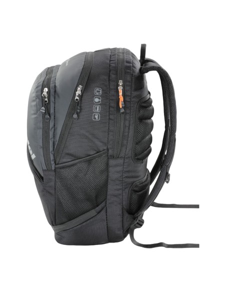 Mochila Bullpadel BPM25001 Hack Negro | Ofertas de pádel