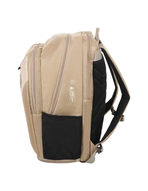 Mochila Bullpadel BPM25007 Vertex Beige | Ofertas de pádel