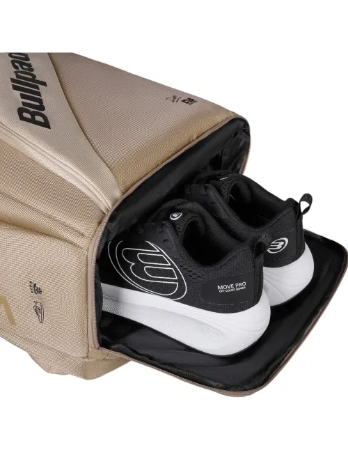Mochila Bullpadel BPM25007 Vertex Beige | Ofertas de pádel
