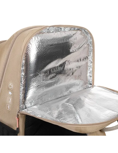 Mochila Bullpadel BPM25007 Vertex Beige | Ofertas de pádel