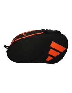 Black And Orange Adidas Control Padel Bag | Ofertas de padel
