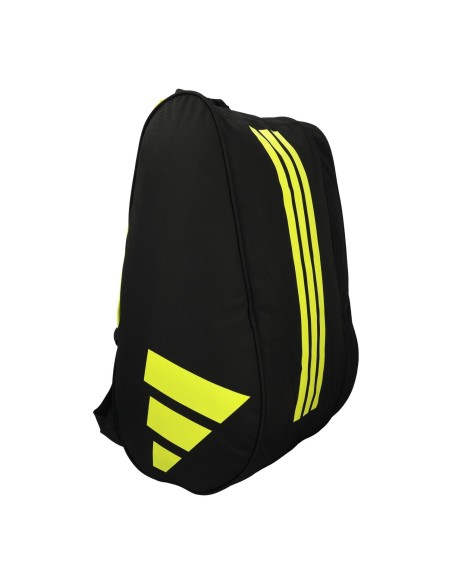 Saco Adidas Control Preto Amarelo Flúor | Ofertas de padel